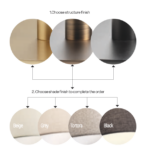 NEMIA LAMPADA DA TAVOLO DI REDO GROUP - ORO OPACO - immagine 4