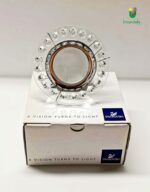 Alba faretto da incasso in cristallo Swarovski montatura cromo - immagine 4