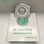 Faretto da incasso in vetro di murano LA MURRINA esagono bianco a scaglie GU10