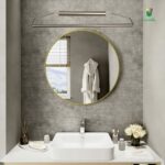 2526 Applique da parete in ottone nickel satinato di OMA