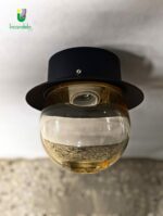 10301 Plafoniera ambra di Ismos da esterno IP44 - immagine 3