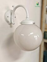 14083 Applique di Ismos da esterno ø25 cm 1 luce x E27 nero - immagine 2