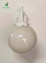 14083 Applique di Ismos da esterno ø25 cm 1 luce x E27 nero - immagine 6