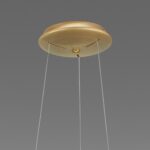 KRIZIA Lampada a Sospensione GEA LUCE LED 3000K D. 58 in due colori - immagine 4