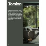 TORSION Lampada da terra LED dimmerabile 24W disponibile in tre colori - immagine 6