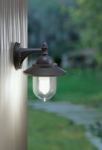 888/02 RONDO -APPLIQUE da parete esterno E27 bianco - immagine 4