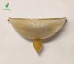 Turandot applique di La Murrina vetro ambra graniglia 1 luce R7s