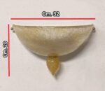 Turandot applique di La Murrina vetro ambra graniglia 1 luce R7s - immagine 3