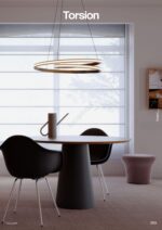 TORSION sospensione di Redo 40W LED dimmerabile 2700/3000/4000K Ø 56 cm disponibile in tre colori - immagine 6