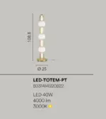 TOTEM Piantana di FanEurope 40W 109 cm In Vetro - immagine 2