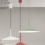 KHAN Sospensione CCT In Vetro disponibile in 4 colori