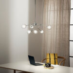 BLOG  Sospensione 6 luci Led(G9)  In Alluminio