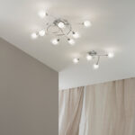 BLOG Applique 8 Luci Led(G9) ø 66 cm In Acciaio