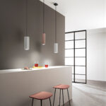 KRUK Sospensione Cilindrica Led(GU10) In Cemento disponibile in due colori - immagine 5