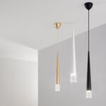 LANCELOT Sospensione Led (GU10) In Metallo disponibile in tre colori