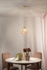 Majesty Sospensione Pendente ø23 cm colore Ambra - immagine 3