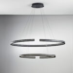 CLARKE Lampadario sospensione di Faneurope Led 120 cm 88w In Alluminio