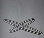 CLARKE Lampadario sospensione di Faneurope Led 120 cm 88w In Alluminio - immagine 4