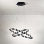 Lampadario CLARKE a sospensione Led 78 cm 60w In Alluminio