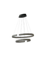 Lampadario CLARKE a sospensione Led 78 cm 60w In Alluminio - immagine 4