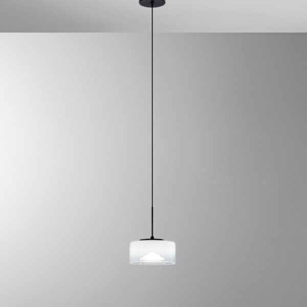 EMILY Lampadari 1 Luce 200 cm in Vetro