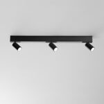 ORIENTED Plafoniera CCT 2 Luci 8W e 3 Portalampada Led(GU10) 90 cm in Metallo - immagine 3