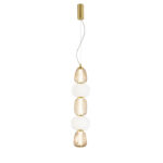 TOTEM S5 Lampadario a Sospensione 40W 241 cm In Vetro - immagine 4