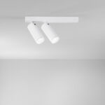 PLAUTO 2 Plafoniera Portalampada Led(GU10 mini) in Metallo disponibile in due colori