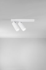 PLAUTO 2 Plafoniera Portalampada Led(GU10 mini) in Metallo disponibile in due colori