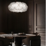 C'EST LA VIE Sospensione di Slamp bianca 70 cm LED 4 x 12W E27