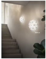 C’EST LA VIE Plafoniera soffitto/parete  di Slamp disponibile in due colori e tre misure - immagine 3
