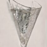 688 Applique Grafito-Cristallo di La Murrina montatura cromo