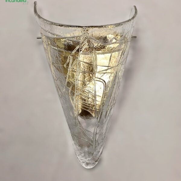 688 Applique di La Murrina grafito-cristallo