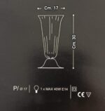 Chopen Lume di La Murrina  Cri-oro.  1 x MAX 40W E14 - immagine 2