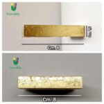 Swing applique da parete di Icone Luce decoro foglia oro LED 4w 3000K - immagine 4