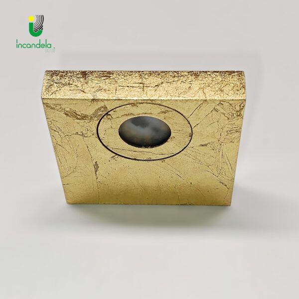 Swing applique da parete di Icone Luce decoro foglia oro LED 4w 3000K