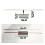 Spillo applique da quadro cromo di Icone LED 5,28 W 3000K - immagine 5