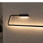 My Tube 7070 applique da parete di Linea Light decoro ruggine