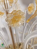 VIVALDI/6 Lampadario di La Murrina in cristallo oro - immagine 6