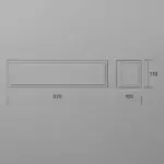 522-523-524 Applique da Esterno ISY LUCE -  disponibile in 3 colori - immagine 2