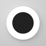 AUREA PLAFONIERA Ø60 24W 3000K-4000K DIMMERABILE disponibile in 3 colori - immagine 10