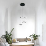 MYSTERY SOSPENSIONE 3 LUCI NERO 45W 3000K-4000K - immagine 4