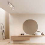 BOW PLAFONIERA 80cm 36W 3000K-4000K disponibile in due colori - immagine 3