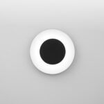 AUREA PLAFONIERA Ø40 24W 3000K-4000K DIMMERABILE disponibile in 3 colori - immagine 2