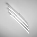 BOW PLAFONIERA 80cm 36W 3000K-4000K disponibile in due colori - immagine 2