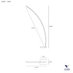 BRACKET PIANTANA SABBIA 33W 3000K-4000K - immagine 4