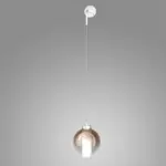 WAX 1215 Applique TOP LIGHT in Metallo Vetro 1 Luce disponibile in diverse finiture e colori