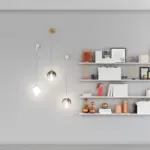 WAX 1215 Applique TOP LIGHT in Metallo Vetro 1 Luce disponibile in diverse finiture e colori - immagine 4