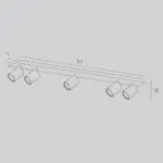 KORA 1208/5 Faretto Orientabile TOP LIGHT – in Alluminio disponibile in tre colori - immagine 2