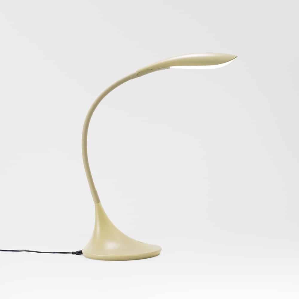 GLS006-lampada-da-tavolo-led-Gea-Luce-Finitura-verde-salvia-Prisma-Light Nunki Lampada da tavolo Led touch verde salvia - immagine 1